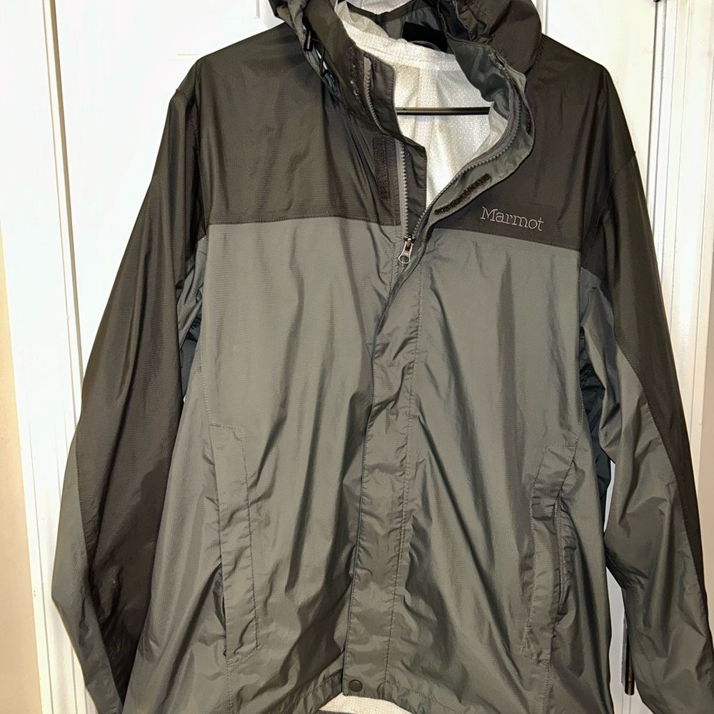 Marmot Men's Gray Rain Jacket